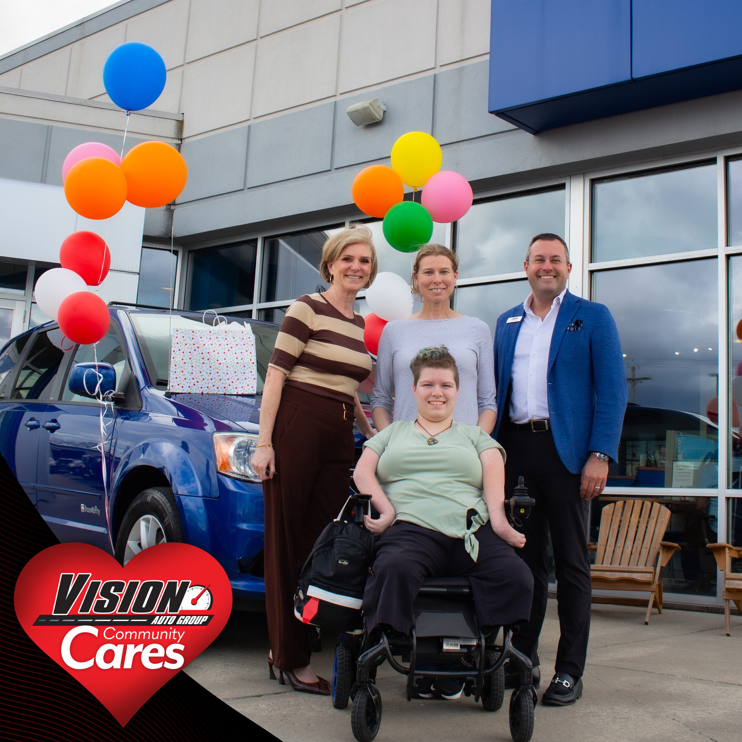 Vision Cares - Van Donation Mia